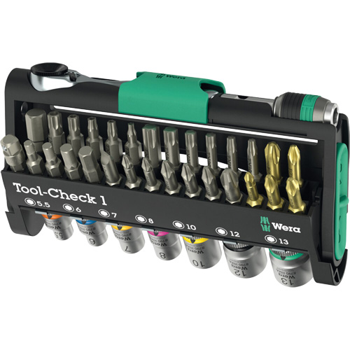 Ensemble d'outils Tool-Check 1, 38 Mcx, Prise de 1/4" Stor-it Systems