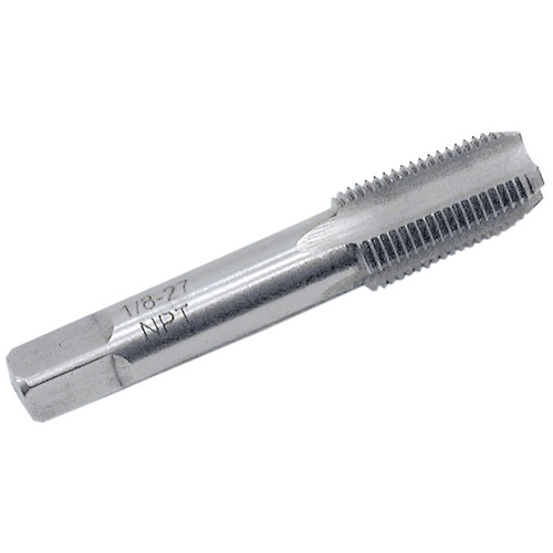 Alloy Pipe Tap, 3/8"-18, Taper, Carbide Stor-it Systems