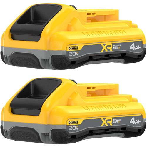MAX* XR POWERPACK Batteries, Lithium-Ion, 20 V, 4 Ah Stor-it Systems