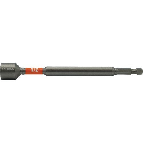 Tourne-&eacute;crou Impactech, Embout 1/2", Prise 1/4", 6" lo, Magn&eacute;tique Stor-it Systems