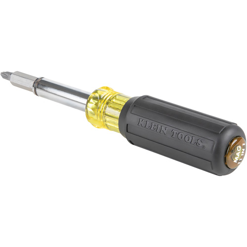 11-in-1 Magnetic Screwdriver / Nut Driver, Cushion Grip Handle Stor-it Systems