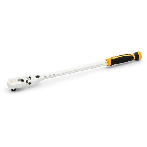 Cl&eacute; &agrave; cliquet &agrave; t&ecirc;te flexible verrouillable 120XP avec poign&eacute;e double mat&eacute;riau Stor-it Systems