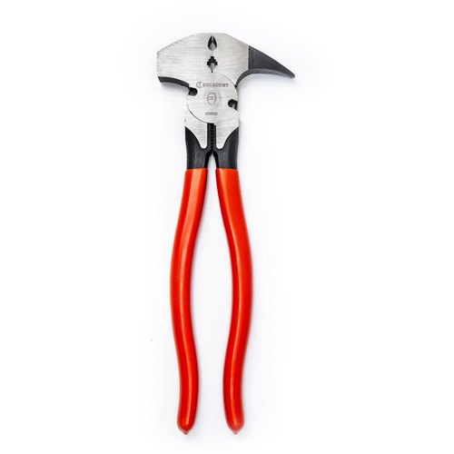 Dual Staple Grip Joint Fence Tool Pliers with Dipped Handle Stor-it Systems