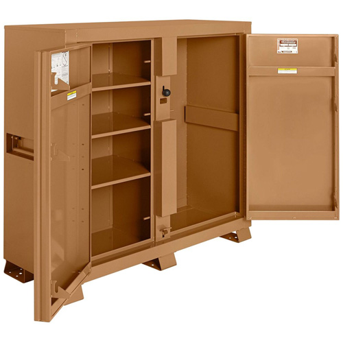 Armoire de chantier mod&egrave;le 111 avec cadenas, Acier, 47,5 pi³, Havane Stor-it Systems