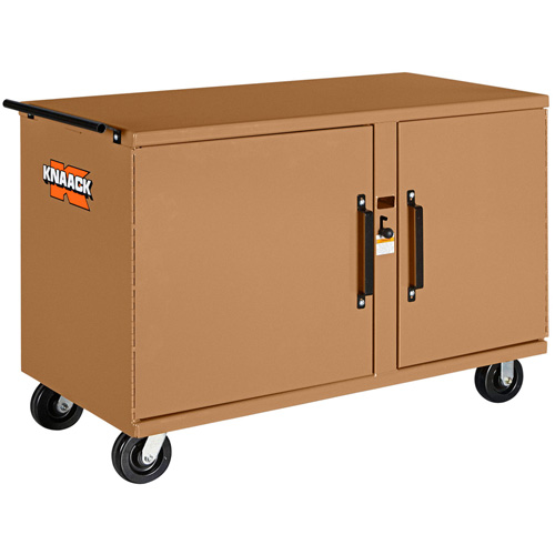 &eacute;tabli roulant robuste mod&egrave;le 58 avec cadenas, 54-1/4" la x 37-3/10" h x 26" p Stor-it Systems