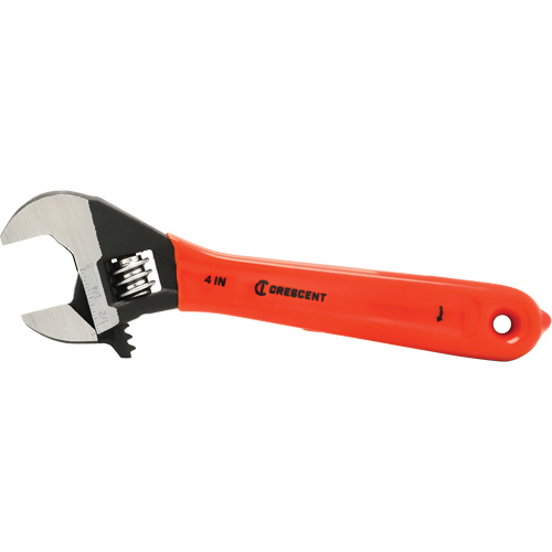 Adjustable Wrench, 4" L, 1/2" Max Width, Black Oxide Stor-it Systems
