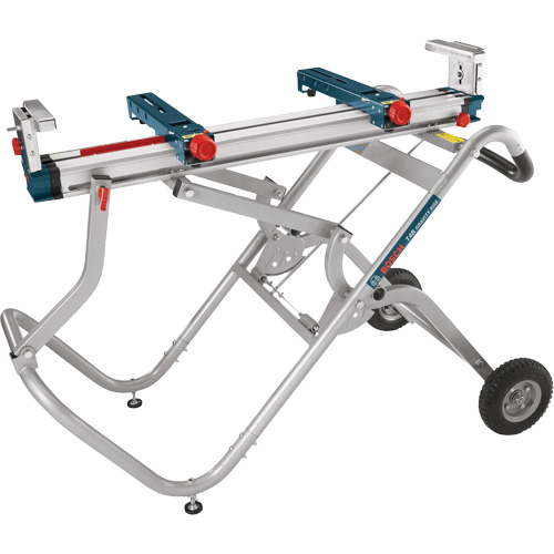 Gravity-Rise Miter Saw Stand with Wheels Stor-it Systems
