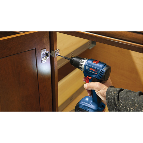 Compact Brushless Drill/Driver Kit, Lithium-Ion, 18 V, 1/2" Chuck, 400 in-lbs. Torque Stor-it Systems