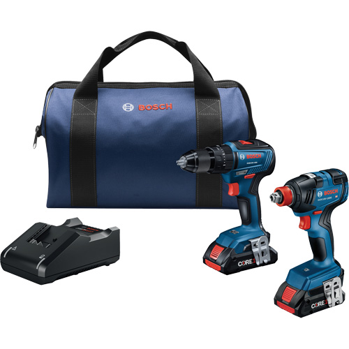 Ensemble de 2 outils, Lithium-ion, 18 V Stor-it Systems