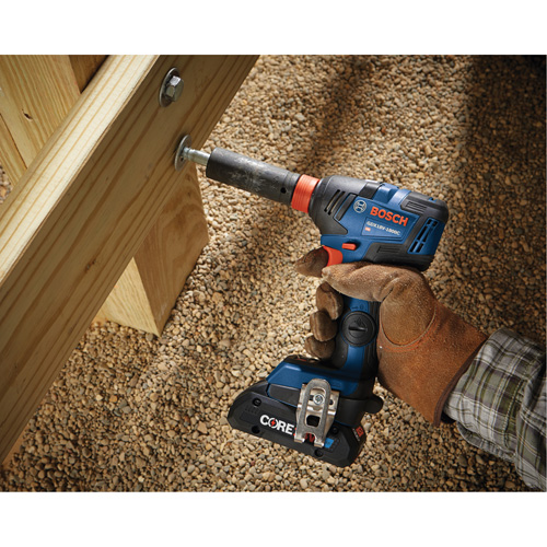 Two-In-One Bit/Socket Impact Driver/Wrench Kit, 1/2", 1800 in-lbs. Max. Torque, 18 V, Lithium-Ion Stor-it Systems