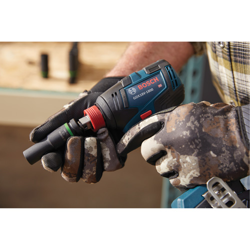 Two-In-One Bit/Socket Impact Driver/Wrench Kit, 1/2", 1800 in-lbs. Max. Torque, 18 V, Lithium-Ion Stor-it Systems