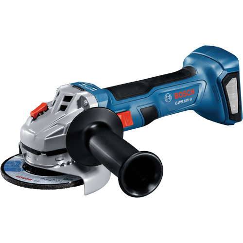 Brushless Angle Grinder with Slide Switch, 4-1/2" Wheel, 18 V Stor-it Systems