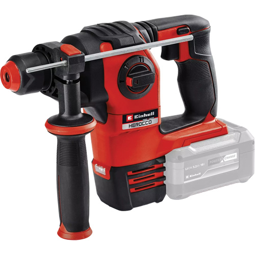 Professional SDS-Plus Cordless Rotary Hammer (Tool Only), 18 V, 3/4", 160 in-lbs, 0-1200 RPM Stor-it Systems