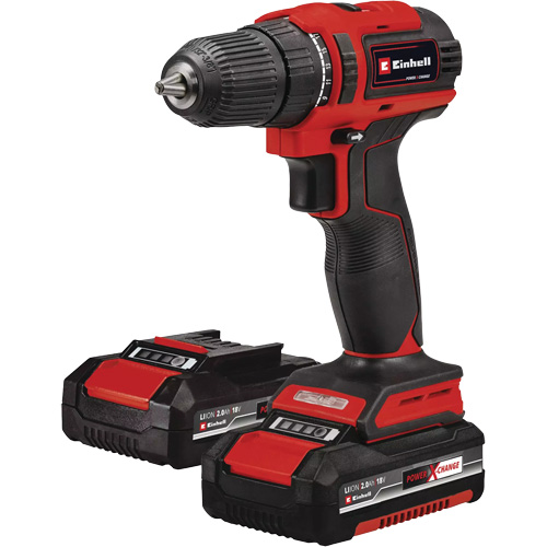 Ensemble perceuse sans fil, Lithium-ion, 18 V, Mandrin 3/8", Couple 354 lb-po Stor-it Systems