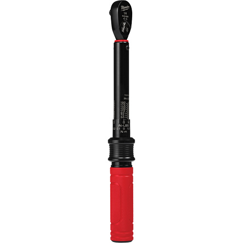 Cl&eacute; dynamom&eacute;trique, &agrave; cliquer, Entraînement 1/4" carr&eacute;, 4,5 - 22,6 Nm/40 - 200 lb-po Stor-it Systems