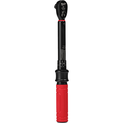 Cl&eacute; dynamom&eacute;trique, &agrave; cliquer, Entraînement 3/8" carr&eacute;, 5,6 - 28,2 Nm/50 - 250 lb-po Stor-it Systems
