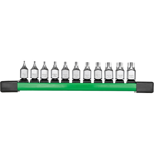 Low-Profile Bit Socket Set, Torx&reg;, 1/4" Drive, 11 Pcs Stor-it Systems