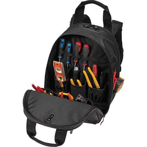 Sacs &agrave; dos Phantom pour outils &agrave; 36 poches, 11" lo x 14-1/2" la, Noir, Balistique/Polyester Stor-it Systems