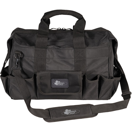 Sac &agrave; outils Phantom 18" pour entrepreneur, Polyester balistique, 25 pochettes, Noir Stor-it Systems