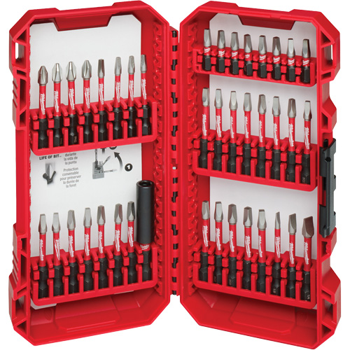 40-Piece SHOCKWAVE Impact-Duty Driver Bit  Set Stor-it Systems