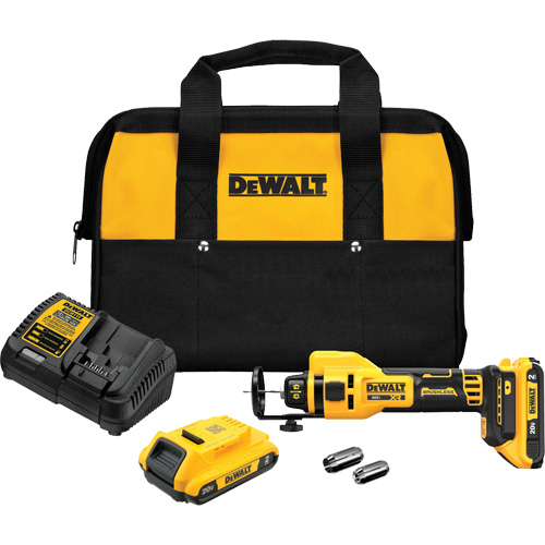 Ensemble d'outil de d&eacute;coupage sans balai pour cloison s&egrave;che MAX* XR (2.0Ah) Stor-it Systems
