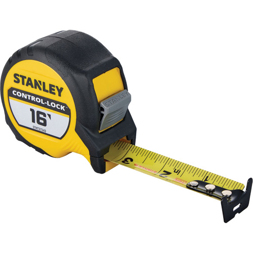 CONTROL-LOCK Tape Measure, 25 mm x 16', Imperial Graduations Stor-it Systems