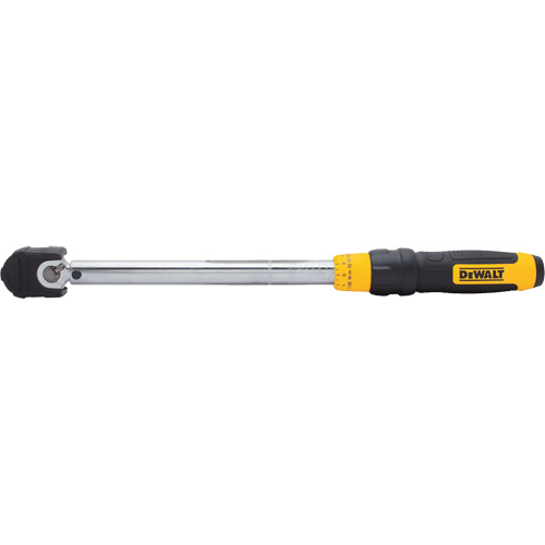 Cl&eacute; dynamom&eacute;trique &agrave; microm&egrave;tre, &agrave; cliquer, Entraînement 3/8" carr&eacute;, 20 - 100 lb-pi/27,11-135. 58 N.m Stor-it Systems