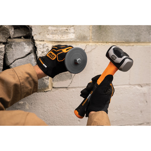 Drilling Hammer, 48 oz., Fibreglass Handle, 11-3/10" L Stor-it Systems