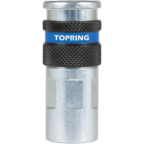 Raccord industriel rapide QUIKSILVER 2, Acier zingu&eacute;, 1/4", NPT femelle, 362 PSI Stor-it Systems