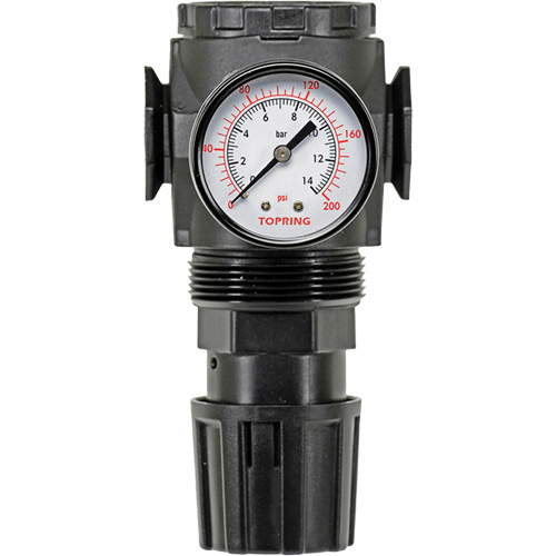 MODULAIR 300 Zinc Diaphragm Regulator, 3/8" NPT, 300 psi Max. PSI, In Line/Modular Stor-it Systems