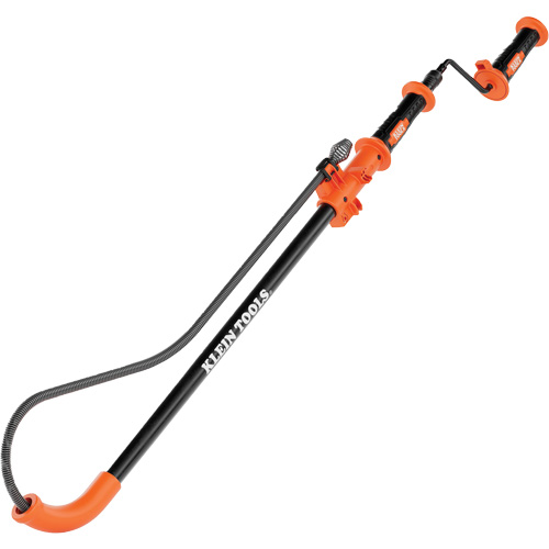 Steel Toilet Auger, Manual, 3' Cable Length, 1/2" Cable Diameter Stor-it Systems