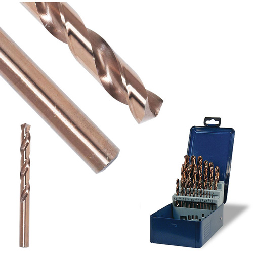 SST+ Jobbers Wire Gauge Drill Bit, High Speed Steel, #1, 3-11/16" L, 2-1/4" Flute, 135° Point Angle Stor-it Systems