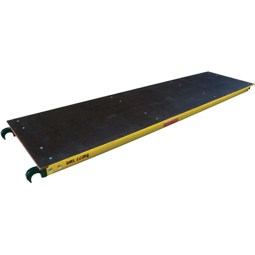 Composants pour &eacute;chafaudages la tour en fibre de verre, Fibre de verre, 8' lo x 94-1/2" la Stor-it Systems