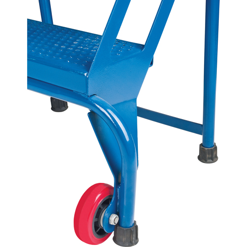 &eacute;chelle pliante portative, 2 marches, Perfor&eacute;, Hauteur 20" Stor-it Systems
