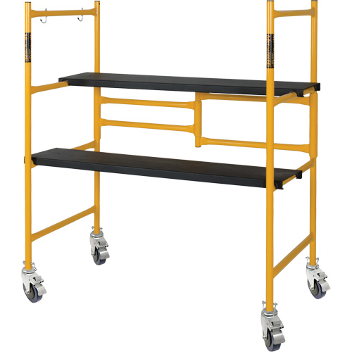 Jobsite Series 4' Basic Mini Scaffold Kit, Steel Frame, 41" D x 45-3/4" H Stor-it Systems