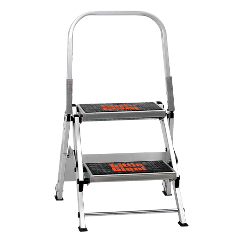 Safety Stepladder, 1.5', Aluminum, 300 lbs. Capacity, Type 1A Stor-it Systems