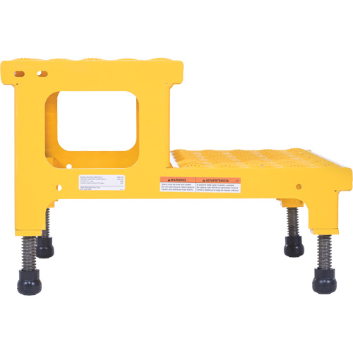 Adjustable Step-Mate Stand, 2 Step(s), 23-13/16" W x 22-7/8" L x 15-1/4" H, 500 lbs. Capacity Stor-it Systems