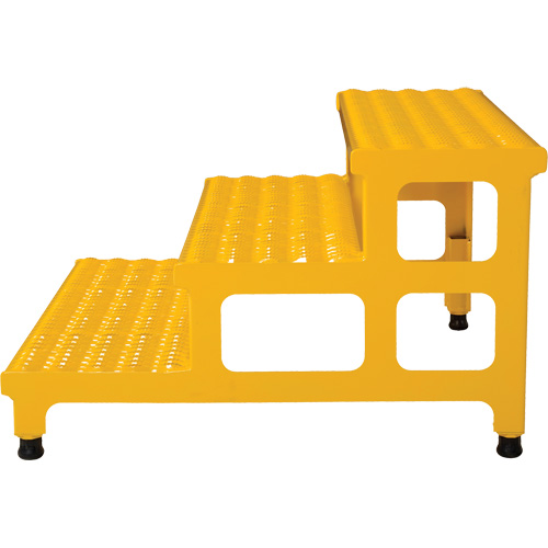 Adjustable Step-Mate Stand, 3 Step(s), 36-3/16" W x 33-7/8" L x 22-1/4" H, 500 lbs. Capacity Stor-it Systems