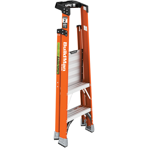 Escabeau avec plateforme Safespace, 2', Cap. De 300 lb Stor-it Systems