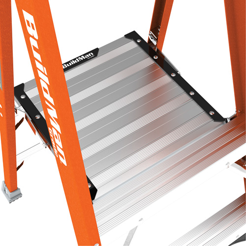 Escabeau avec plateforme Safespace, 4', Cap. De 300 lb Stor-it Systems