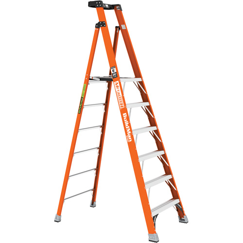 Escabeau avec plateforme Safespace, 6', Cap. De 300 lb Stor-it Systems