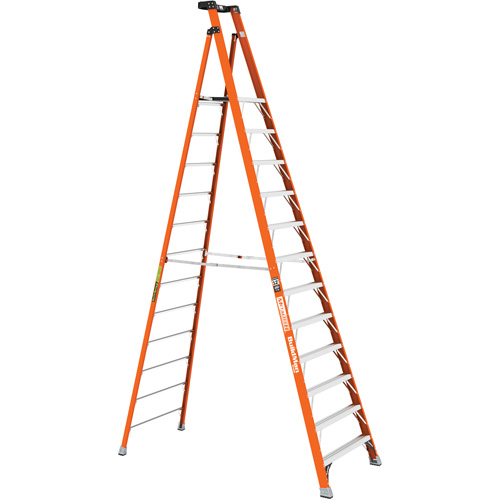 Escabeau avec plateforme Safespace, 12', Cap. De 300 lb Stor-it Systems