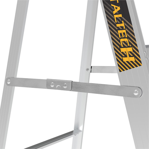 Step Ladder with Paint Tray, 6', Aluminum, 200 lbs. Capacity, Type 3 Stor-it Systems
