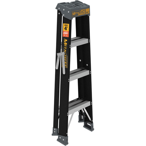 Step Ladder, 4', Fibreglass, 250 lbs. Capacity, Type 1 Stor-it Systems