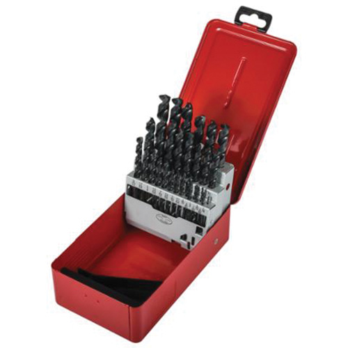 Jeu de forets courts, 29 morceaux, Acier rapide Stor-it Systems