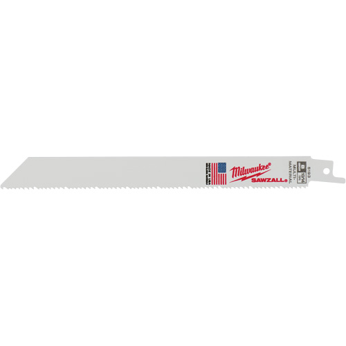 Lame de scie alternative Sawzall, Bim&eacute;tal, 10-14 Dents par pouce, 8" lo x 5/8" la Stor-it Systems