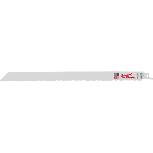 Sawzall&reg; Reciprocating Saw Blade, Bi-Metal, 10/14 TPI, 12" L Stor-it Systems