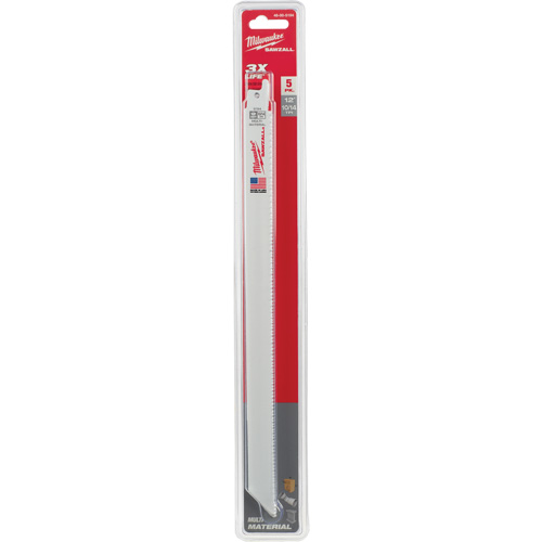 Sawzall&reg; Reciprocating Saw Blade, Bi-Metal, 10/14 TPI, 12" L Stor-it Systems