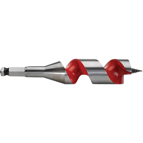 Ship Auger Bit, 1-1/2" Diameter, 3" Flute, 7/16" Hex Shank Stor-it Systems