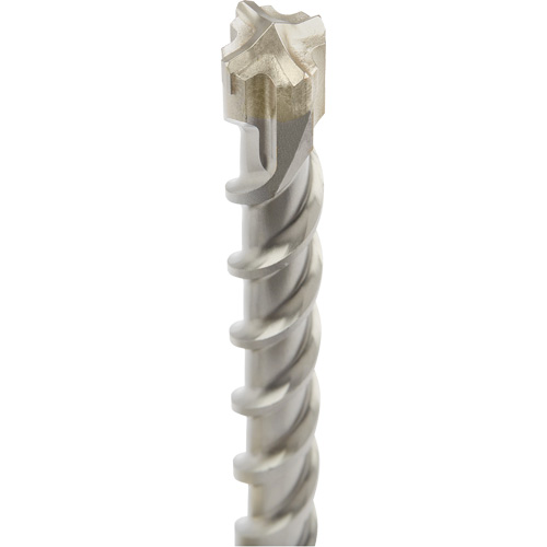 MX4 4-Cutter SDS-Plus Rotary Hammer Drill Bit, 7/8", SDS-Plus Shank, Carbide Stor-it Systems